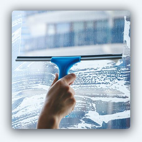 lavage d'une vitre